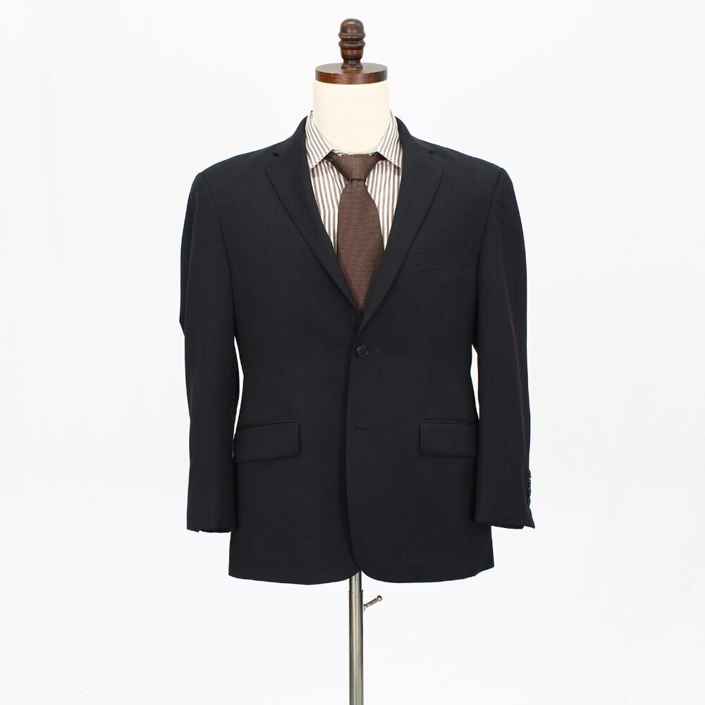 Jos. A. Bank 40S Gray Solid 2-Button Sport Coat Blazer Jacket G901